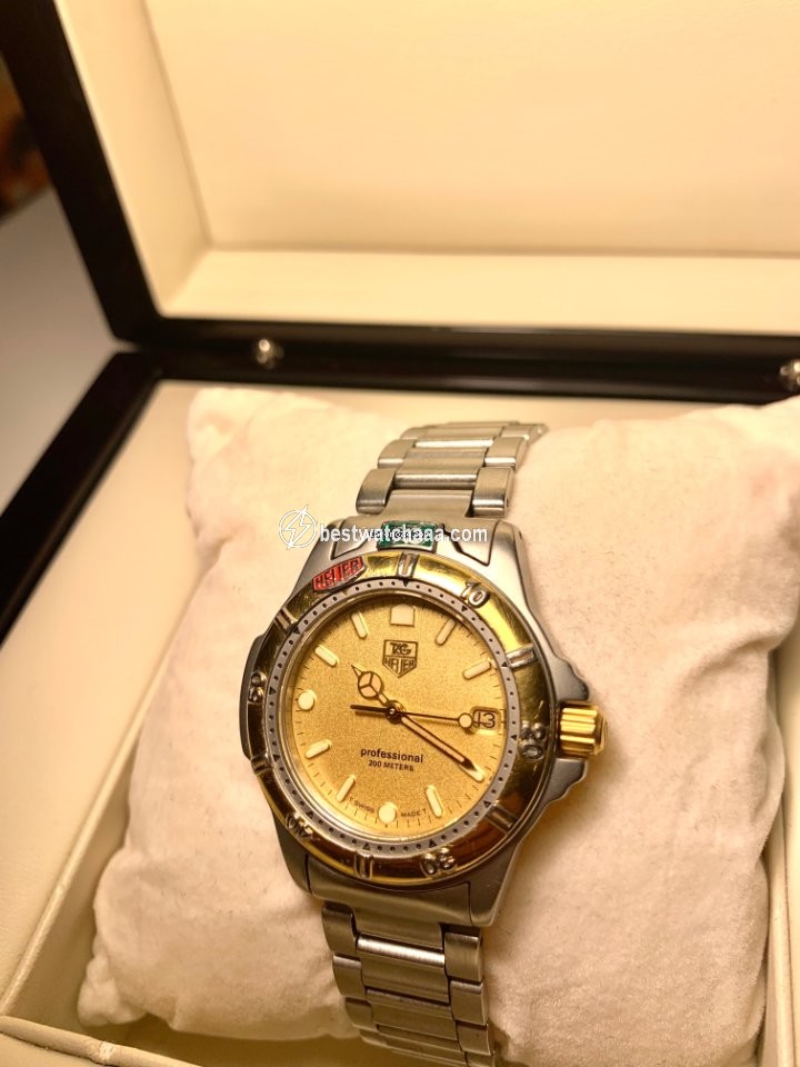IMG_9081 TAG Heuer Mens watch Unisex Quartz Gold Steel 995.413K Replica 4