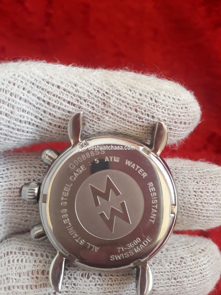 IMG_9081 Michele CSX Mens watch Unisex Quartz Steel MWW03M000114 Replica 4