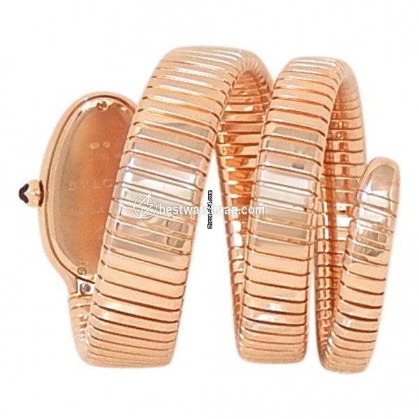 IMG_9081 Bulgari Serpenti Womens watch Quartz Rose gold 101956 Replica 4