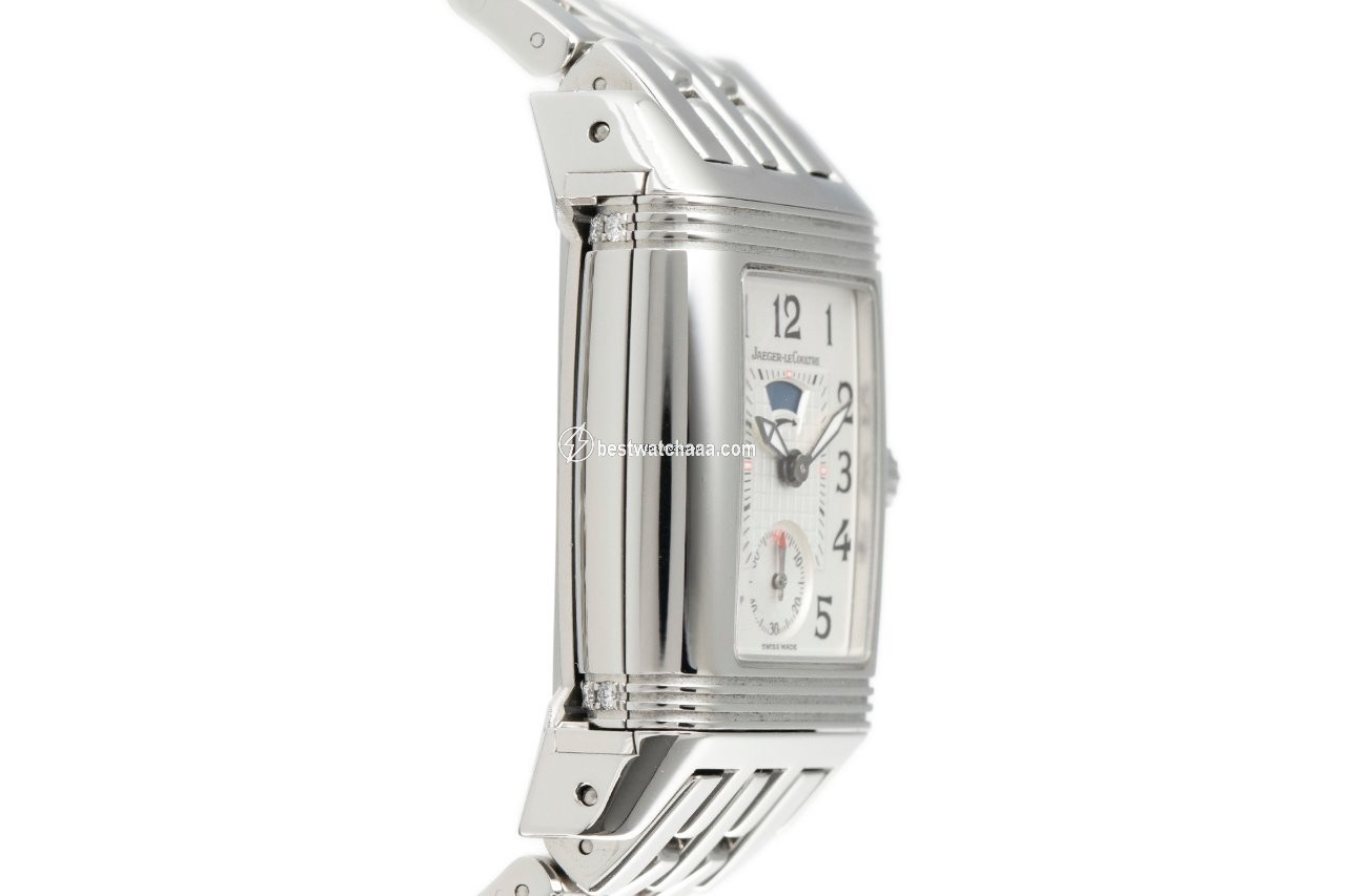 IMG_9081 Jaeger-LeCoultre Reverso Lady Womens watch Manual winding Steel 296.8.74 Replica 4