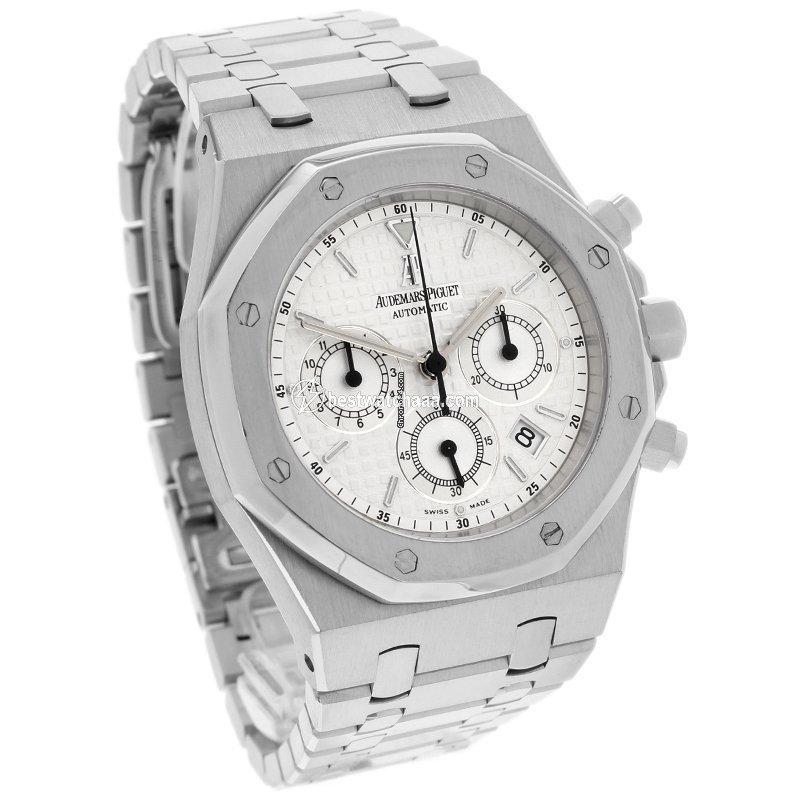 IMG_9081 Audemars Piguet Royal Oak Chronograph Mens watch Unisex Automatic Steel 26300ST.OO.1110ST.05 Replica 4