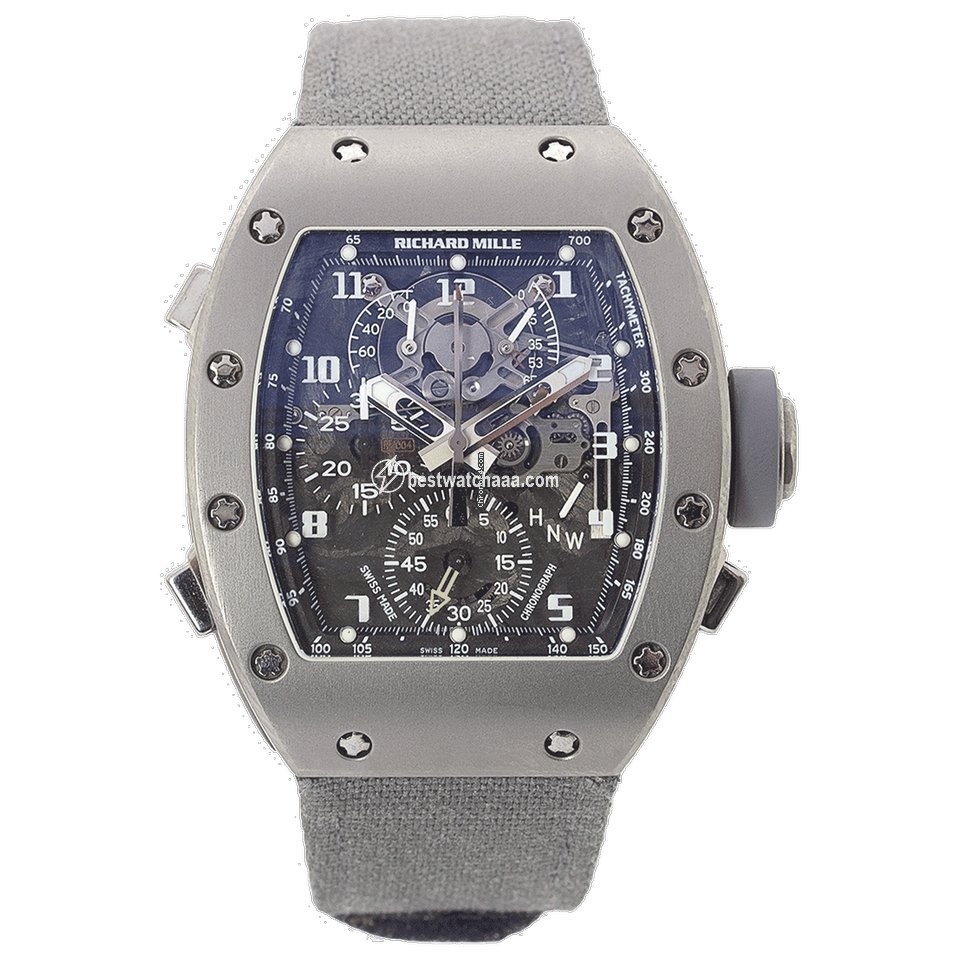 IMG_9081 Richard Mille Mens watch Unisex Manual winding Titanium RM 004 Replica 4