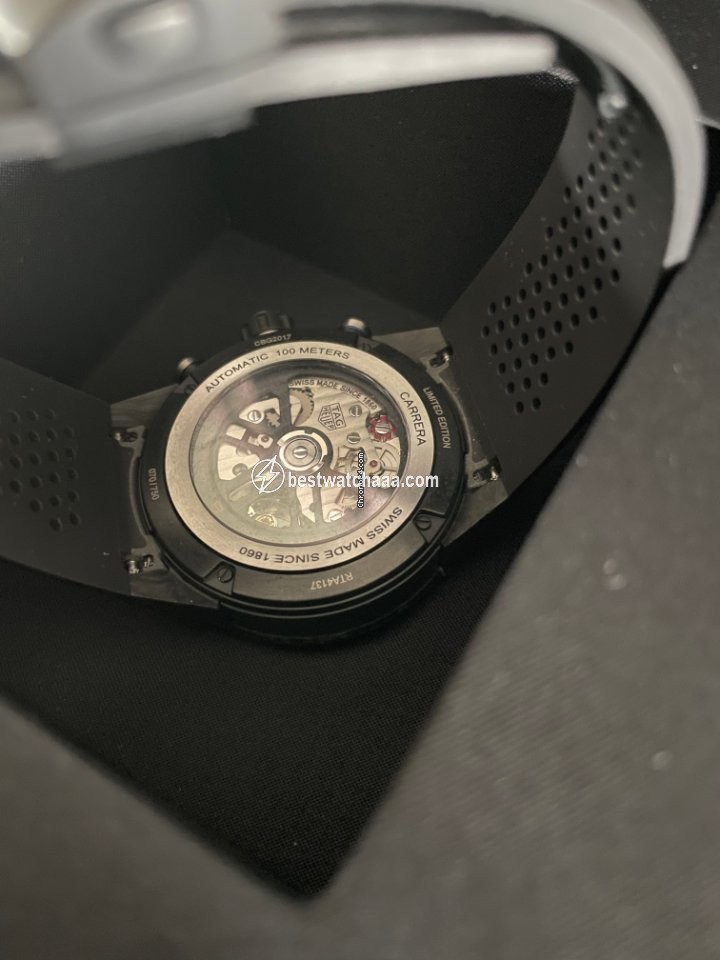 IMG_9081 TAG Heuer Carrera Mens watch Unisex Automatic Carbon CBG2017.FT6143 Replica 4