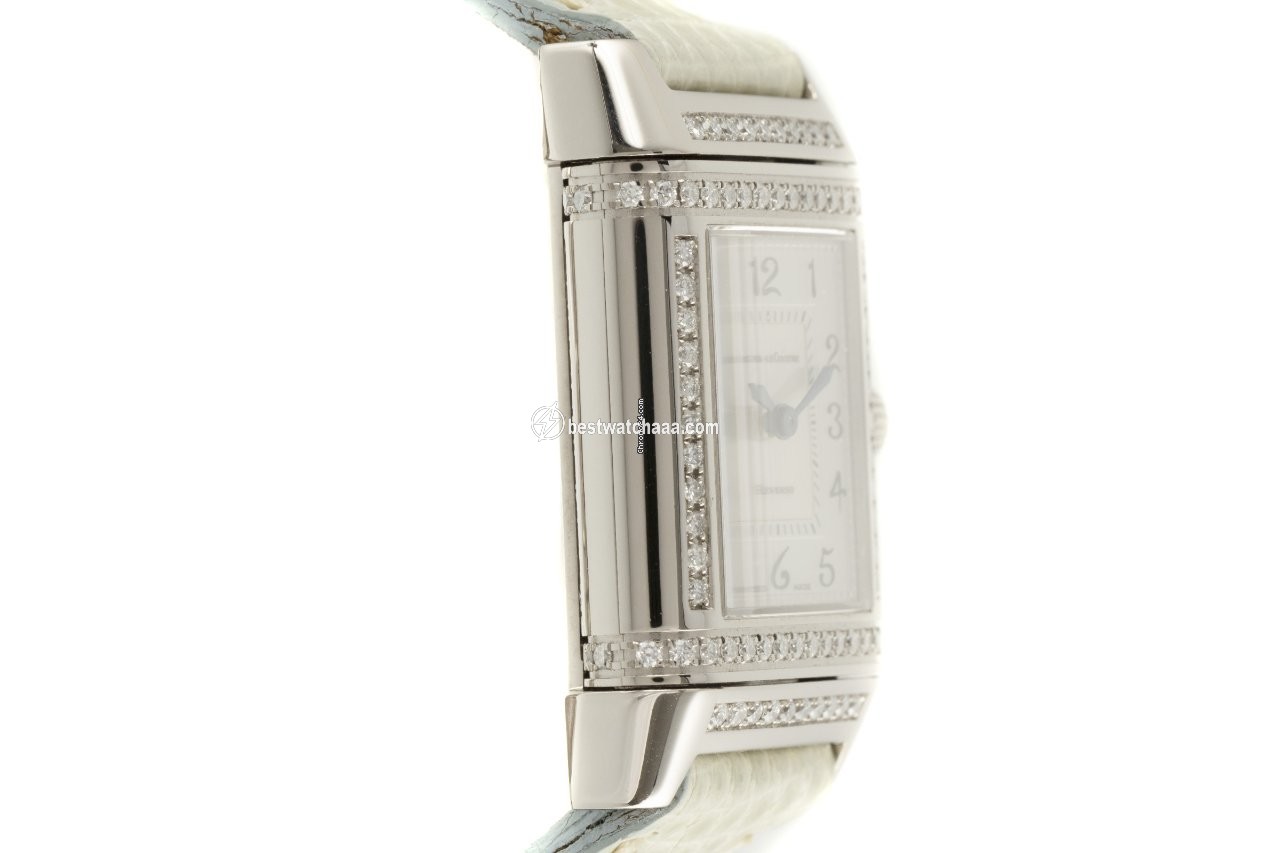 IMG_9081 Jaeger-LeCoultre Reverso Duetto Womens watch Manual winding White gold 266.3.44 Replica 4