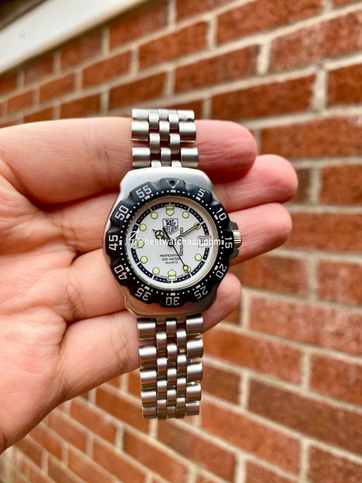 IMG_9081 TAG Heuer Formula 1 Quartz Mens watch Unisex Quartz Steel Wa1218 Replica 4