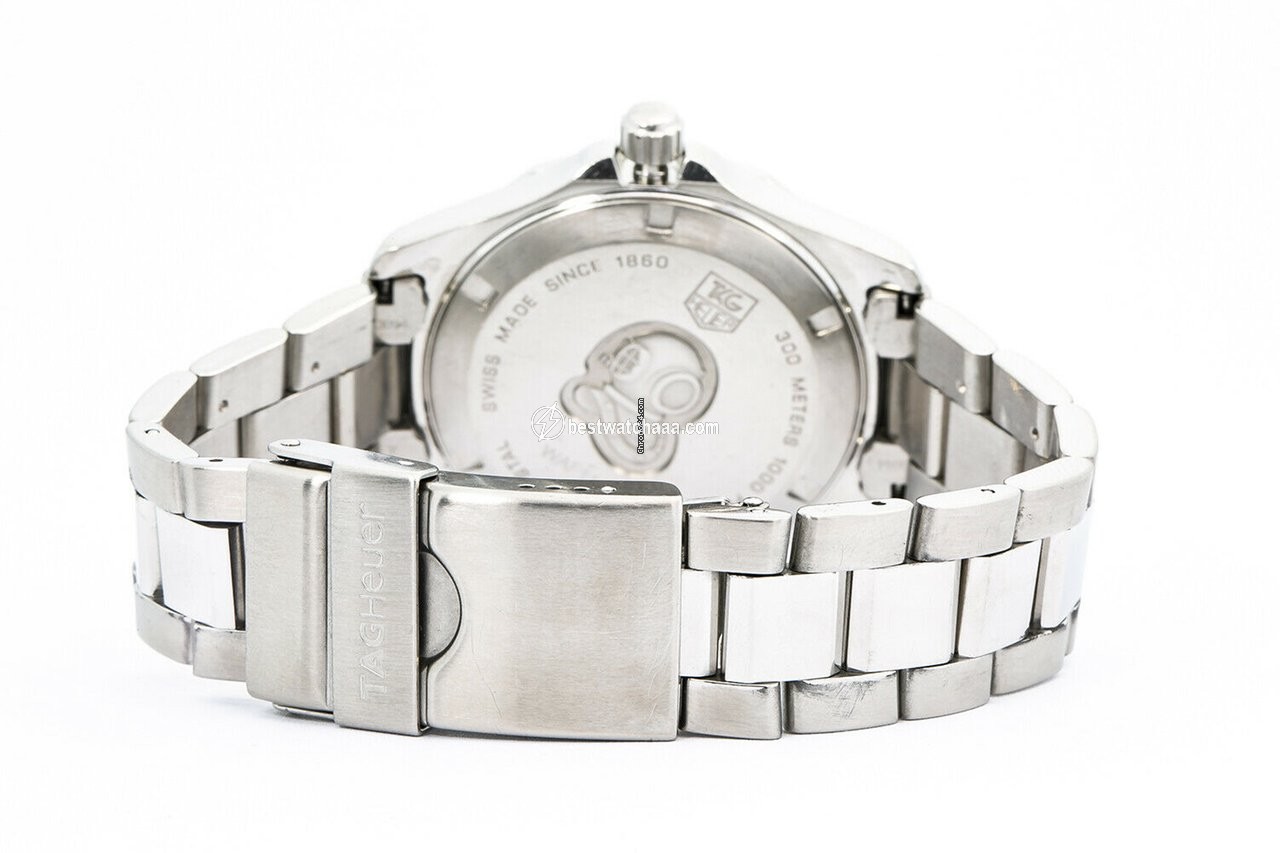 IMG_9081 TAG Heuer Aquaracer 300M Mens watch Unisex Quartz Steel WAF111D Replica 4