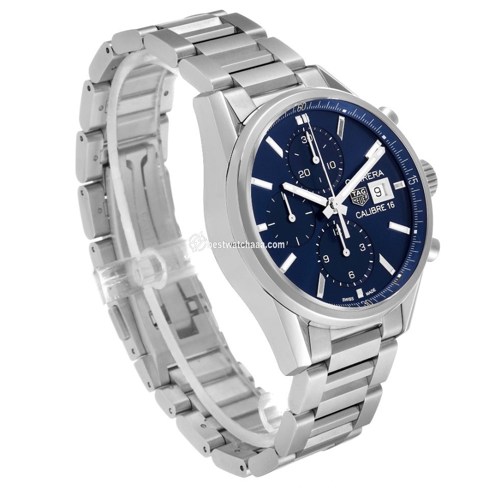 IMG_9081 TAG Heuer Carrera Calibre 16 Mens watch Unisex Automatic Steel CBK2112.BA0715 Replica 4