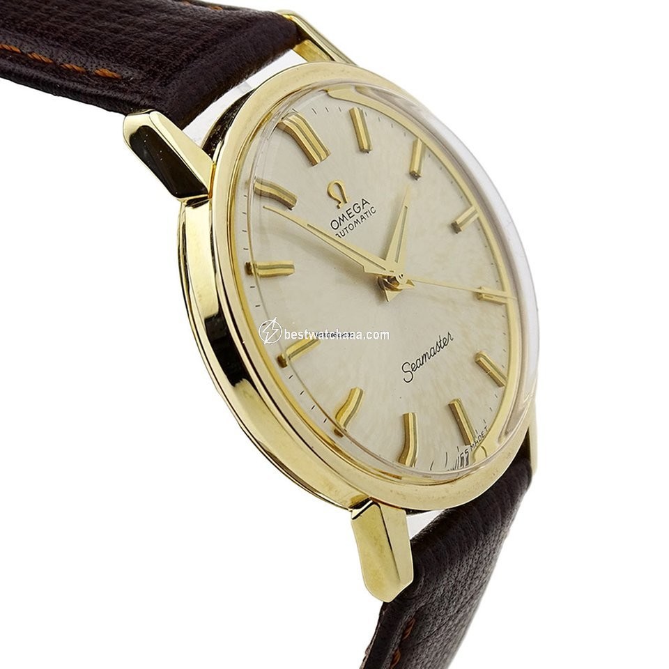 IMG_9081 Omega Seamaster Mens watch Unisex Automatic Yellow gold 165 6.5003 Replica 4