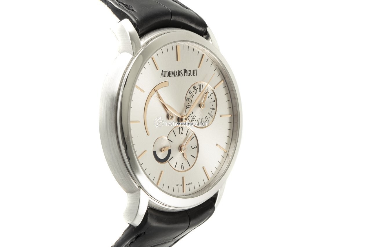 IMG_9081 Audemars Piguet Jules Audemars Mens watch Unisex Automatic White gold 26380BC.00.D002CR.01 Replica 4