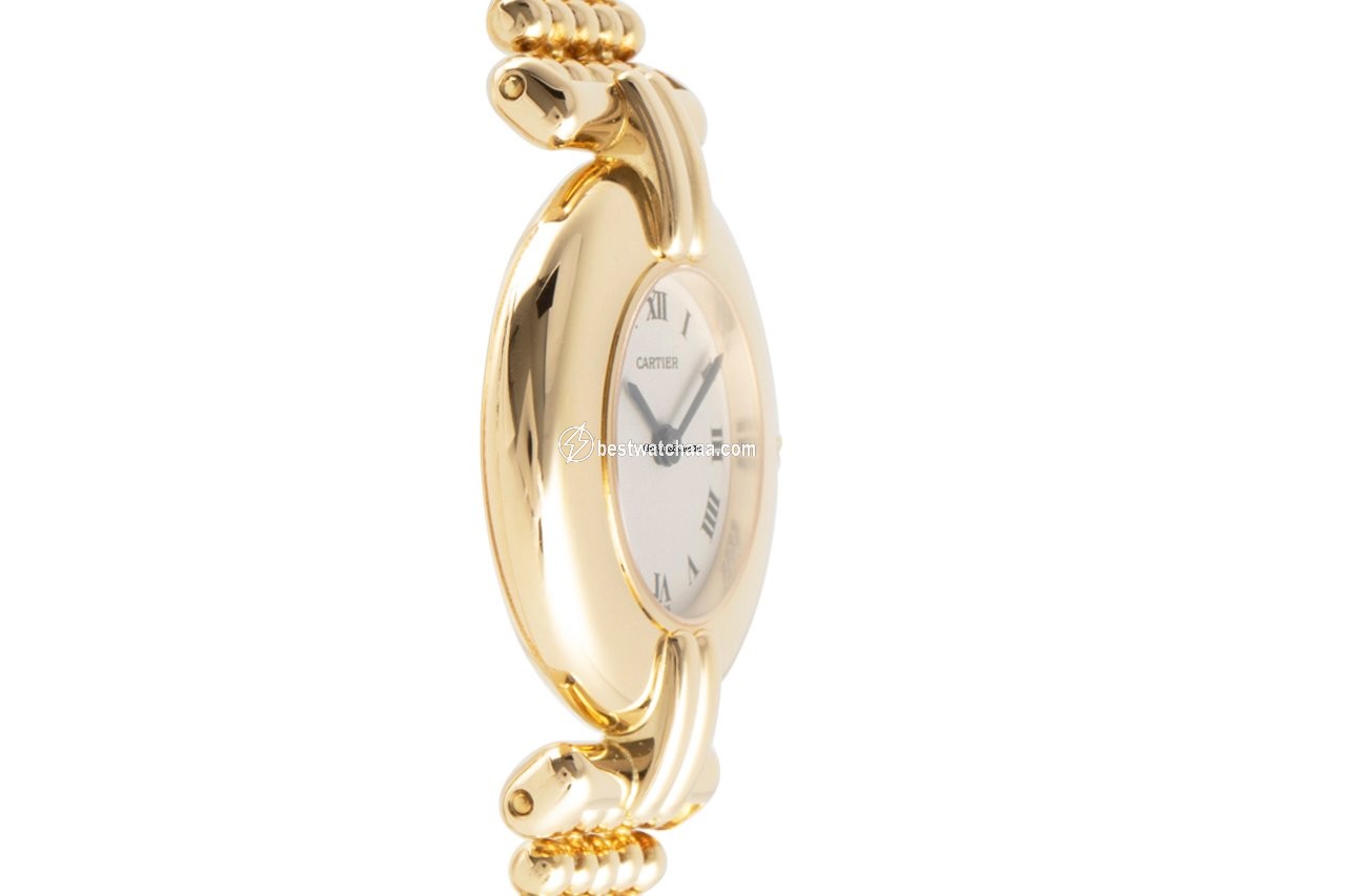 IMG_9081 Cartier Womens watch Quartz Yellow gold 881092 Replica 4