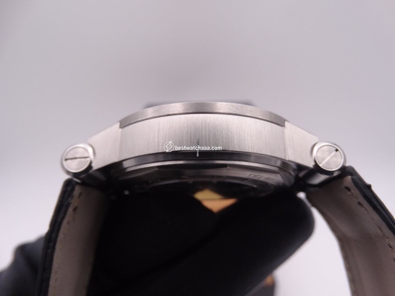 IMG_9081 Bulgari Diagono Mens watch Unisex Automatic Steel DG 42 S CH Replica 4