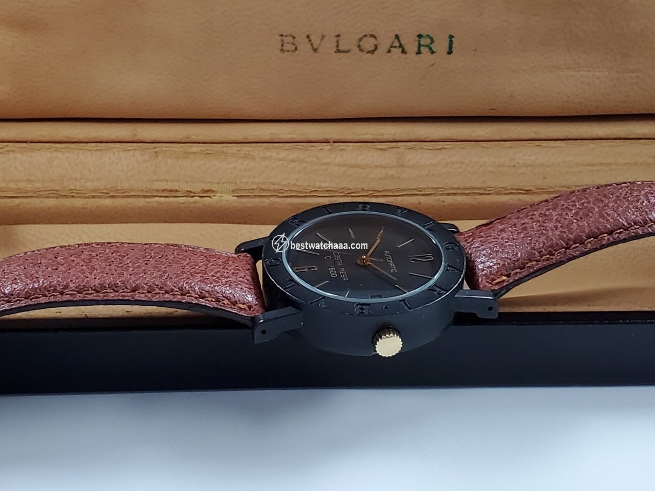 IMG_9081 Bulgari Bulgari Mens watch Unisex Automatic Carbon BB33VLD Replica 4