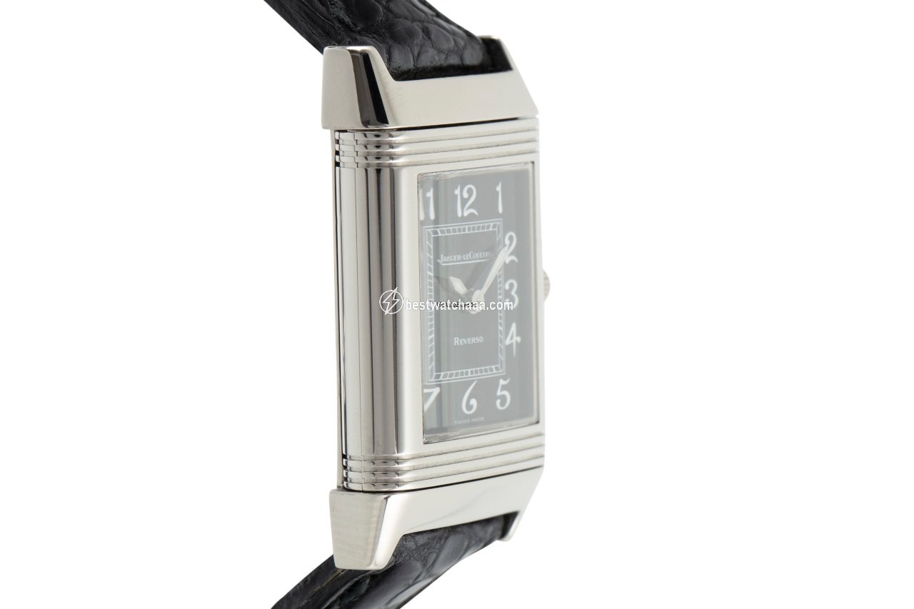 IMG_9081 Jaeger-LeCoultre Reverso Lady Womens watch Manual winding White gold 260.3.86 Replica 4
