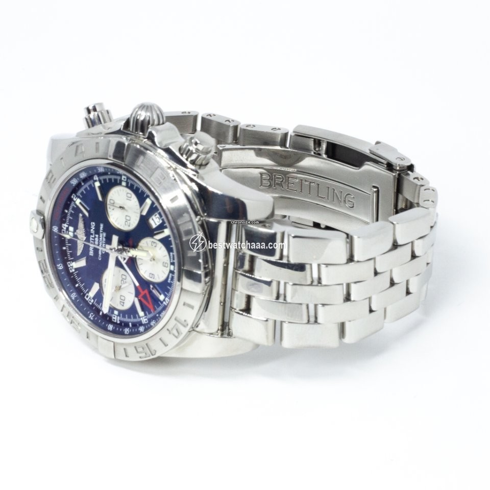 IMG_9081 Breitling Chronomat 44 GMT Mens watch Unisex Automatic Steel AB042011 BB56 375A Replica 4
