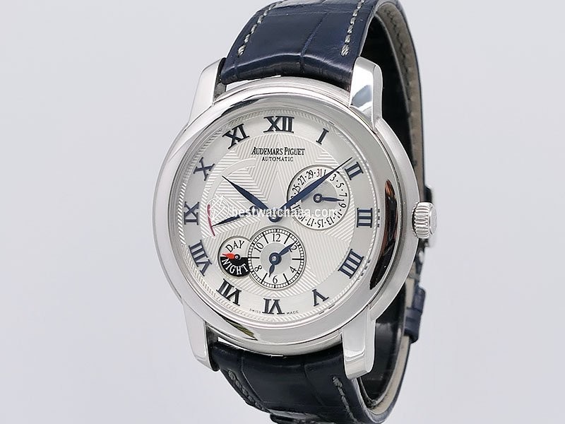 IMG_9081 Audemars Piguet Jules Audemars Mens watch Unisex Automatic Platinum 26090PT.OO.D028CR.01 Replica 4