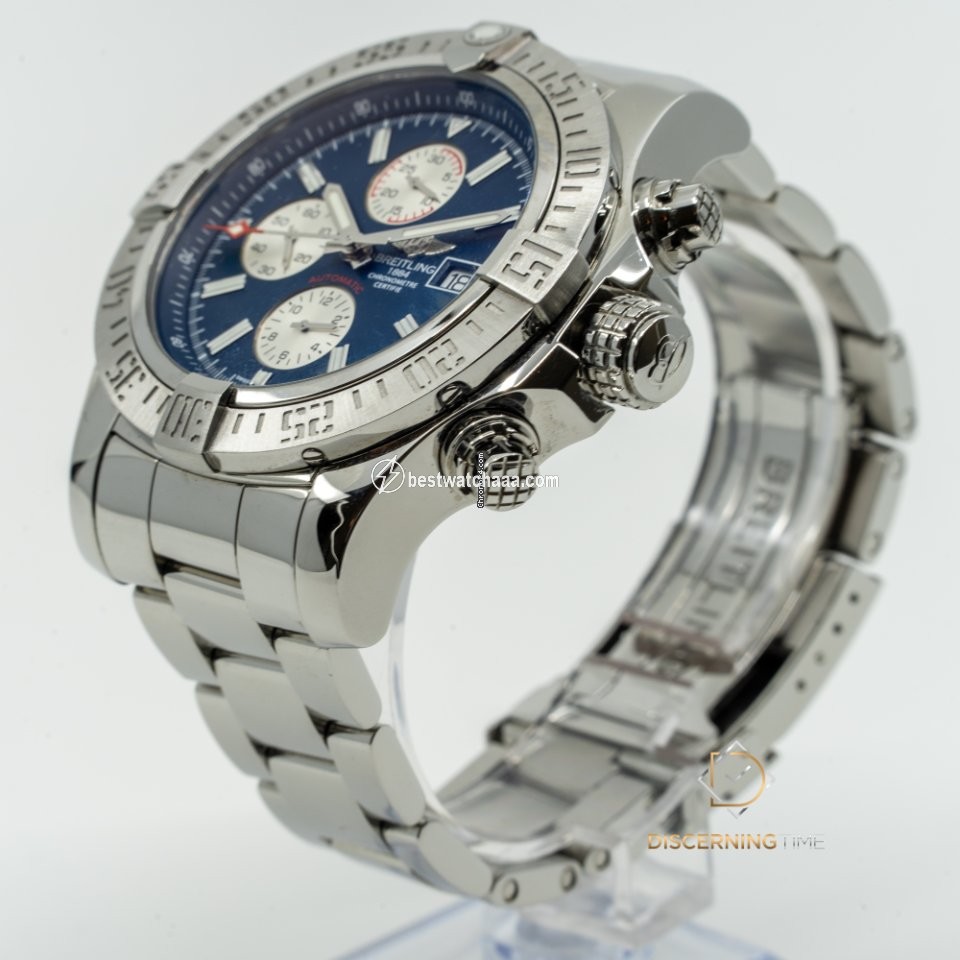 IMG_9081 Breitling Super Avenger II Mens watch Unisex Automatic Steel A1337111 BC29 168A Replica 4