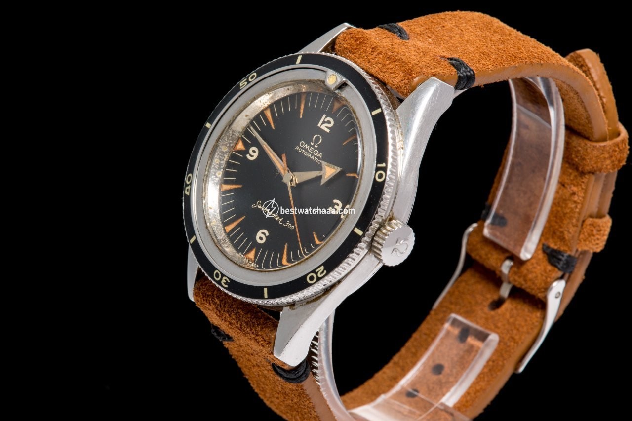 IMG_9081 Omega Seamaster 300 Mens watch Unisex Automatic Steel 2913 Replica 4