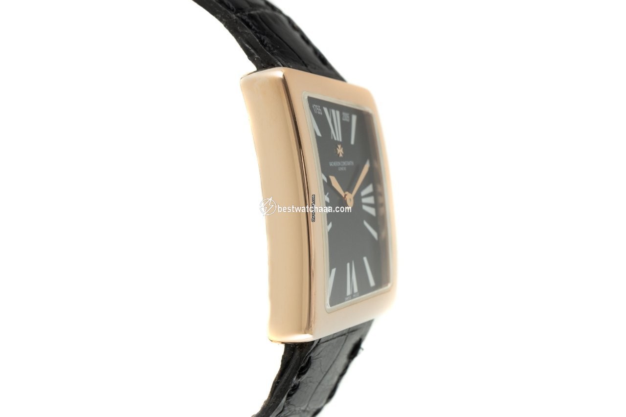 IMG_9081 Vacheron Constantin 1972 Womens watch Quartz Red gold 25021 Replica 4