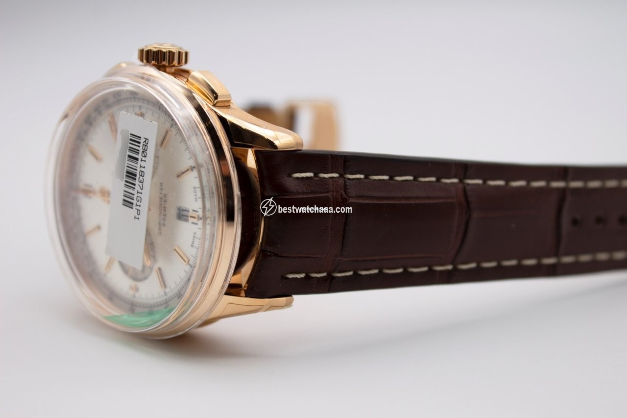 IMG_9081 Breitling Mens watch Unisex Automatic Rose gold RB0118371G1P1 Replica 4