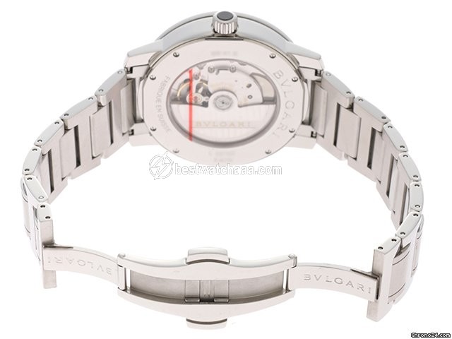 IMG_9081 Bulgari Bulgari Mens watch Unisex Automatic Steel BB41BSSD Replica 4