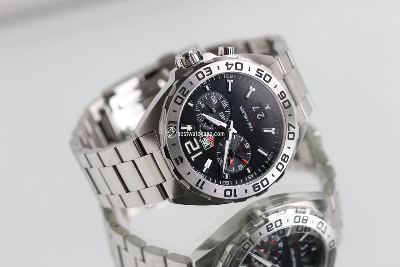 IMG_9081 TAG Heuer Formula 1 Quartz Mens watch Unisex Quartz Steel WAZ111A.BA0875 Replica 4