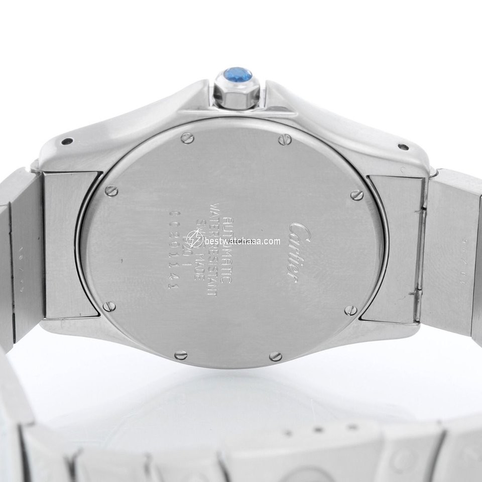 IMG_9081 Cartier Cougar Mens watch Unisex Steel 987904 1920 Replica 4