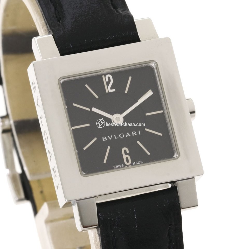 IMG_9081 Bulgari Quadrato Womens watch Quartz Steel SQ22SLS Replica 4