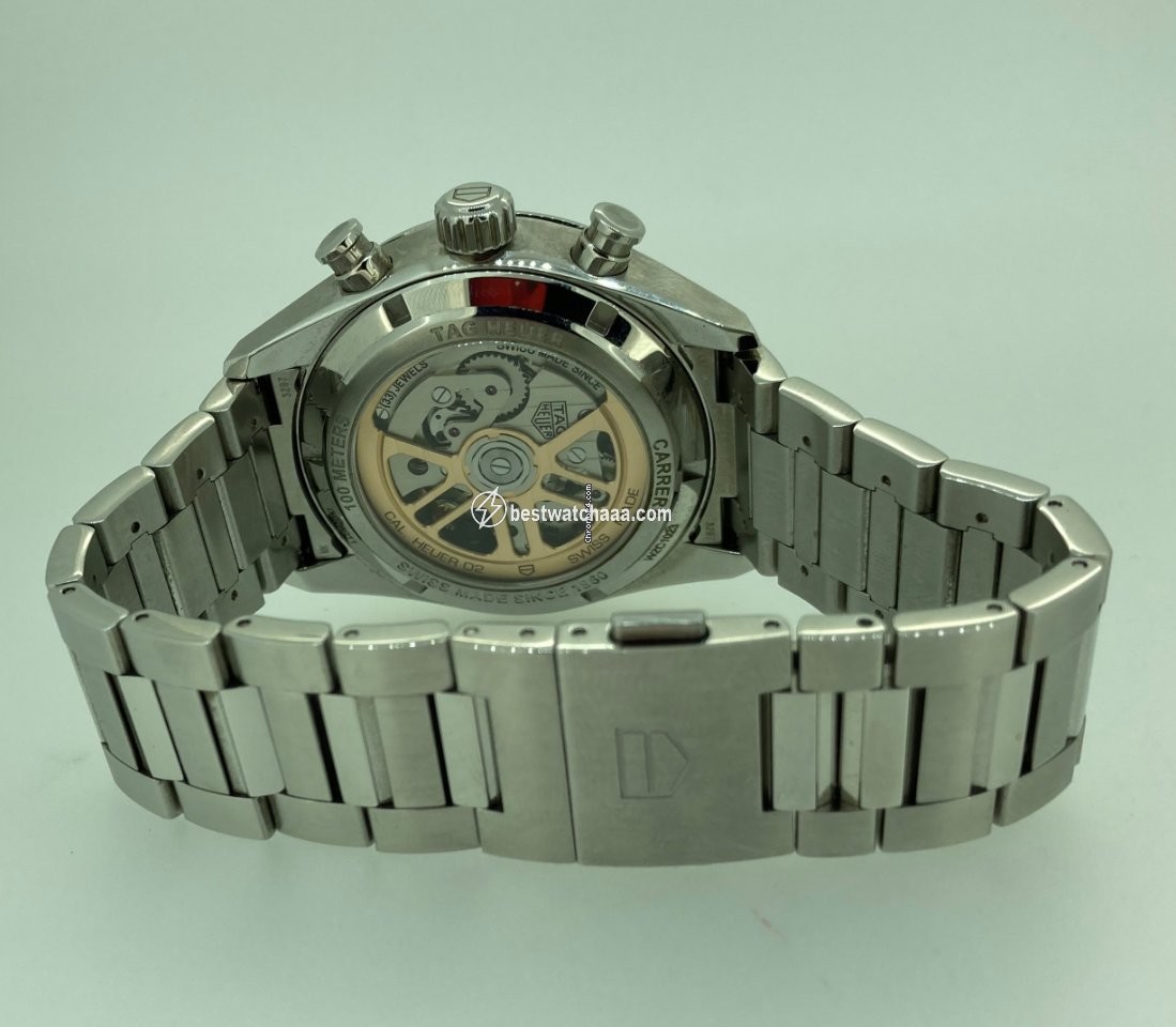 IMG_9081 TAG Heuer Carrera Mens watch Unisex Automatic Steel CBN2011.BA0642 Replica 4