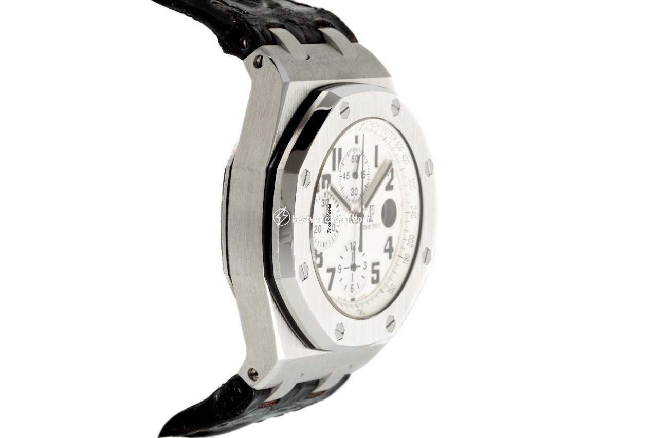 IMG_9081 Audemars Piguet Royal Oak Offshore Chronograph Mens watch Unisex Automatic Steel 26020ST.OO.D091CR.01 Replica 4