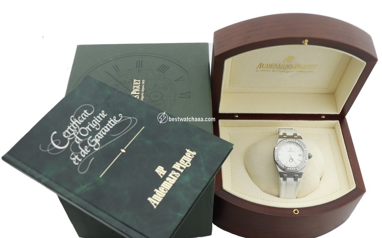 IMG_9081 Audemars Piguet Royal Oak Womens watch Quartz Steel 67611ST.ZZ.D012CR.01 Replica 4