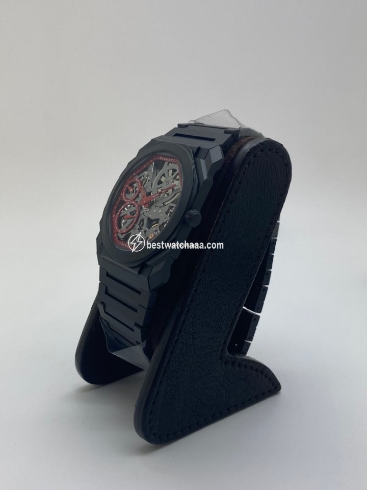 IMG_9081 Bulgari Octo Mens watch Unisex Manual winding Ceramic 103527 Replica 4