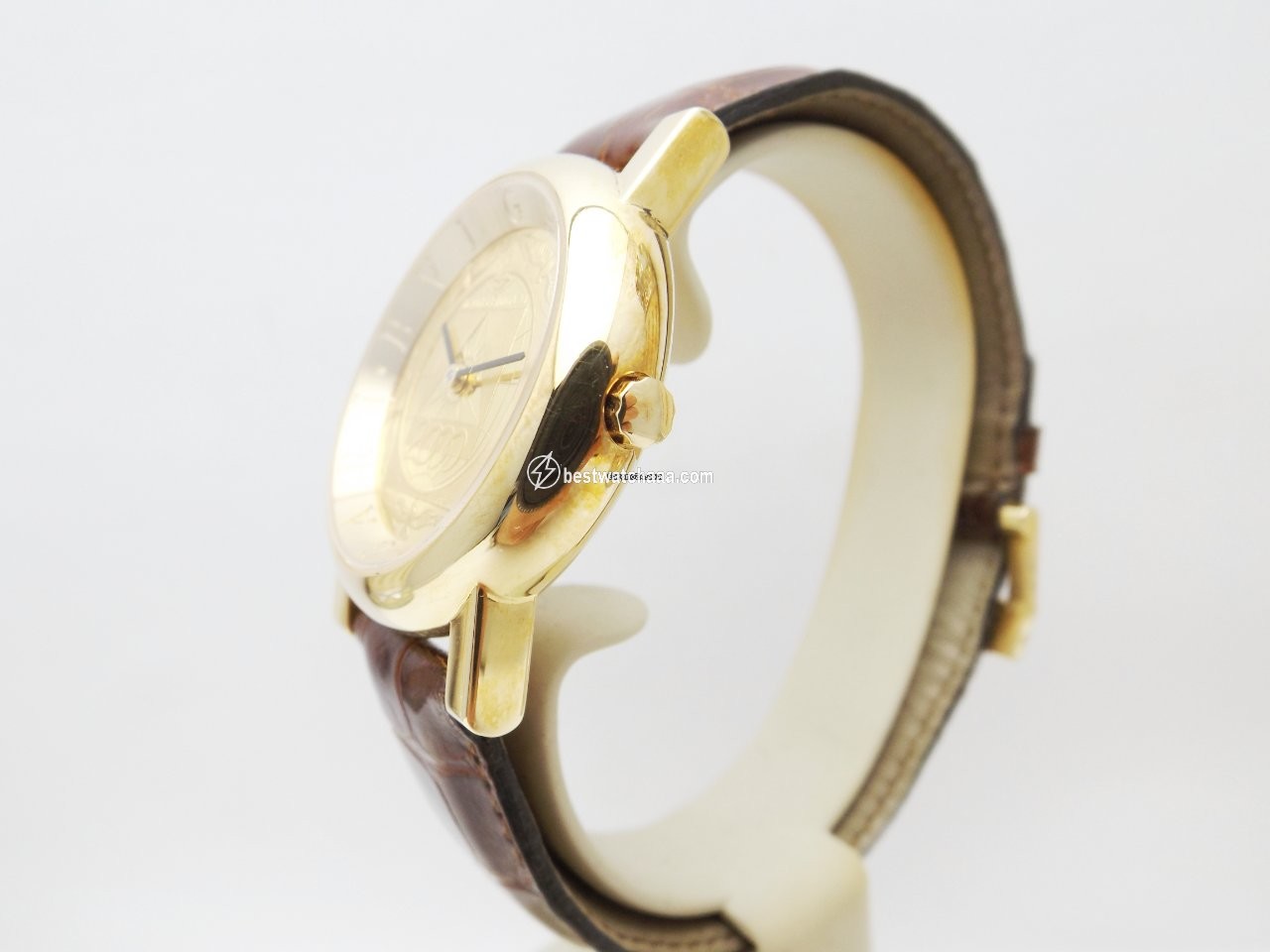 IMG_9081 Bulgari Mens watch Unisex Automatic Yellow gold AT35GL Replica 4