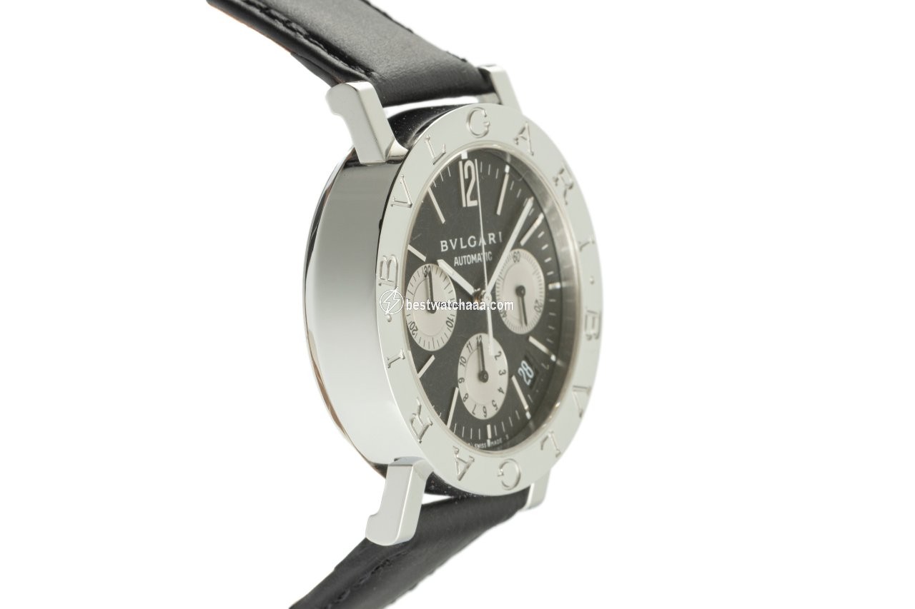IMG_9081 Bulgari Bulgari Mens watch Unisex Automatic Steel BB38SLCH Replica 4