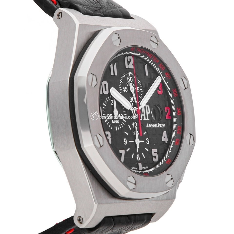 IMG_9081 Audemars Piguet Royal Oak Offshore Mens watch Unisex Automatic Steel 26132ST.OO.A101CR.01 Replica 4