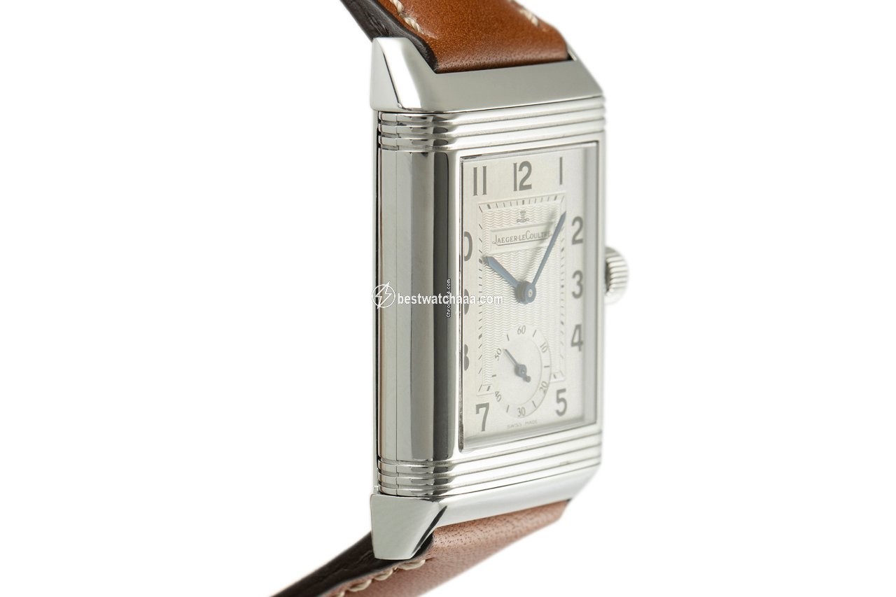 IMG_9081 Jaeger-LeCoultre Reverso Duoface Mens watch Unisex Manual winding Steel 272.8.54 Replica 4