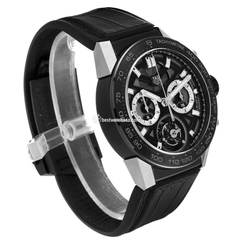 IMG_9081 TAG Heuer Carrera Heuer-02T Mens watch Unisex Automatic Titanium CAR5A8Y.FC6377 Replica 4