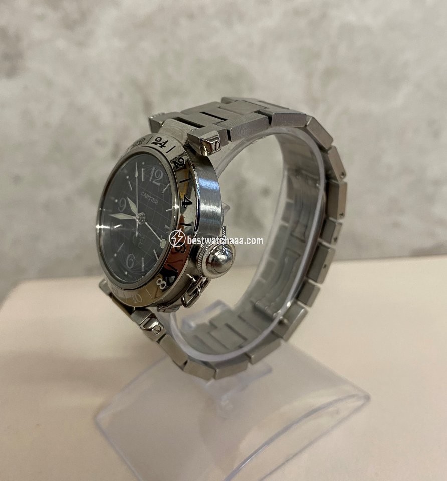 IMG_9081 Cartier Pasha Mens watch Unisex Automatic Steel 2550 Replica 4