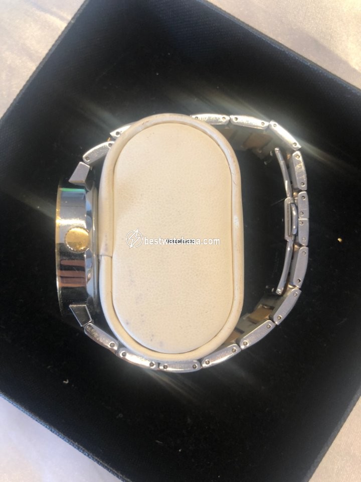 IMG_9081 Bulgari Bulgari Mens watch Unisex Automatic Gold Steel BB38SG Replica 4