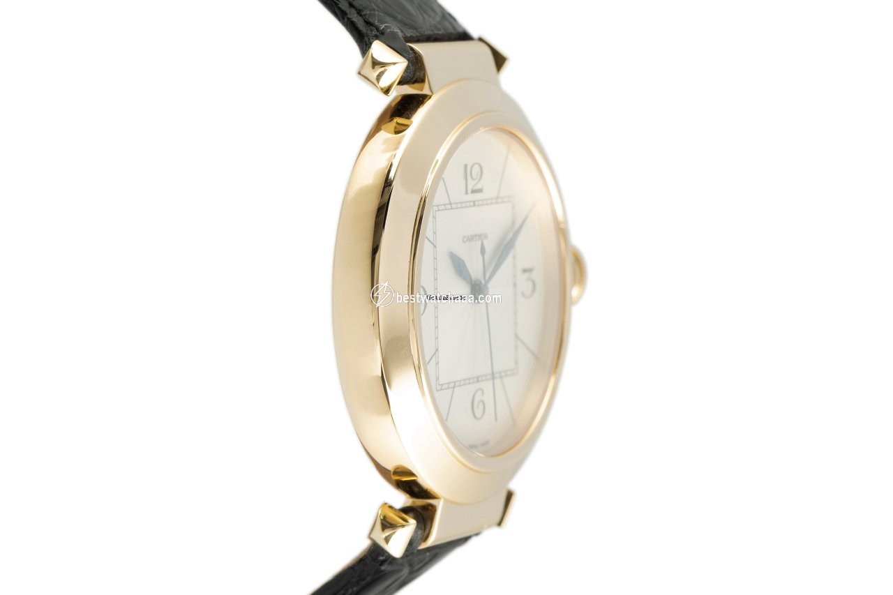 IMG_9081 Cartier Pasha Mens watch Unisex Automatic Yellow gold 2726 Replica 4