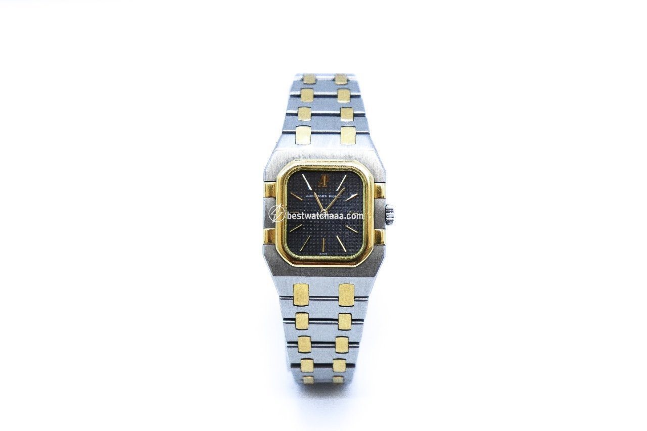 IMG_9081 Audemars Piguet Royal Oak Lady Womens watch Quartz Gold Steel 6010 Replica 4