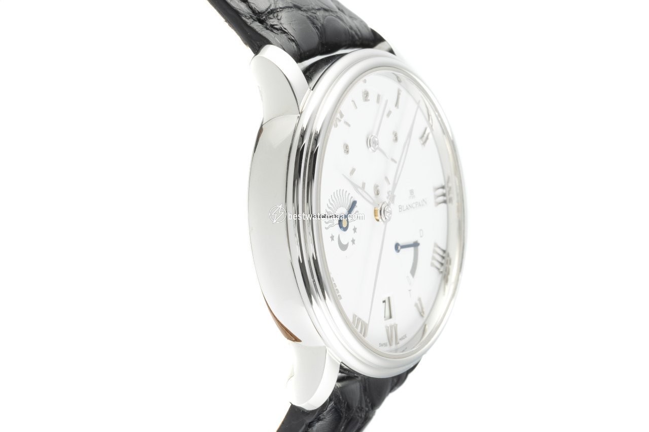 IMG_9081 Blancpain Villeret Mens watch Unisex Automatic Steel 6660-1127-55B Replica 4