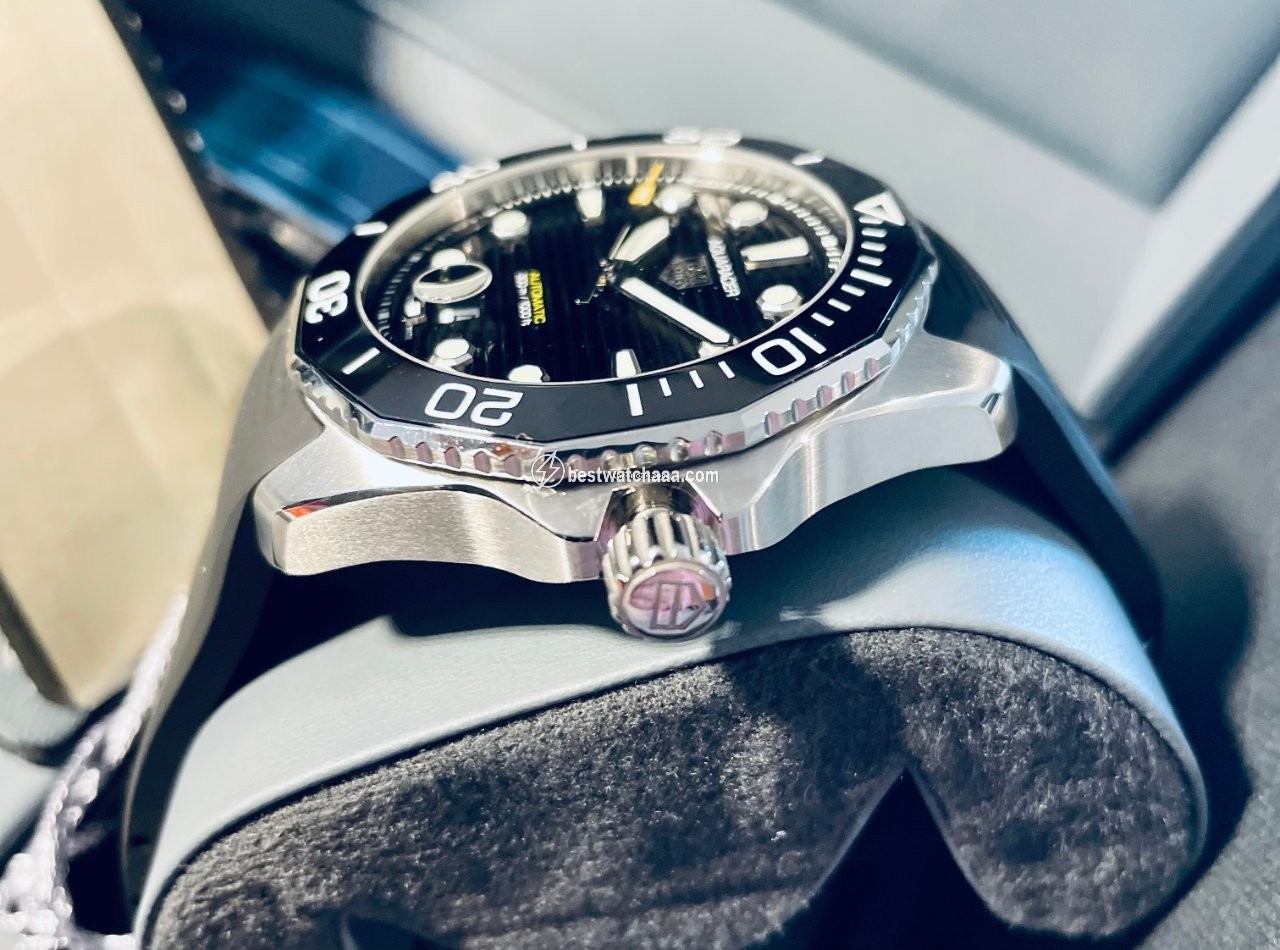 IMG_9081 TAG Heuer Aquaracer 300M Mens watch Unisex Automatic Steel WPB201A.FT6197 Replica 4
