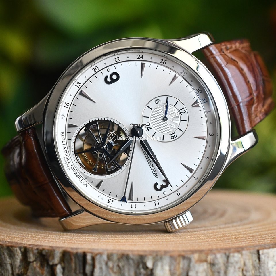 IMG_9081 Jaeger-LeCoultre Master Tourbillon Mens watch Unisex Automatic Steel Q1658420 Replica 4