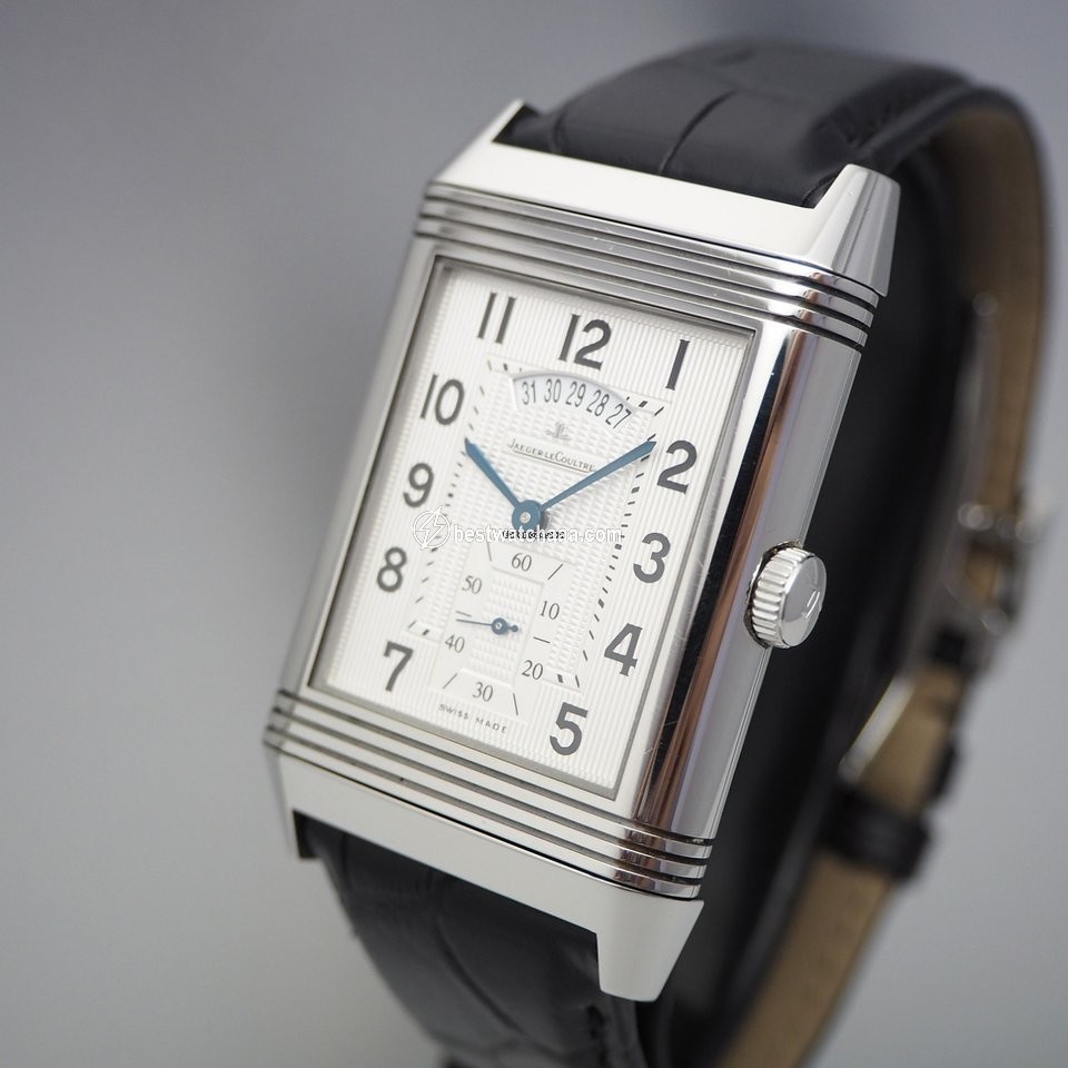 IMG_9081 Jaeger-LeCoultre Grande Reverso Mens watch Unisex Manual winding Steel 274.8.85 Replica 4