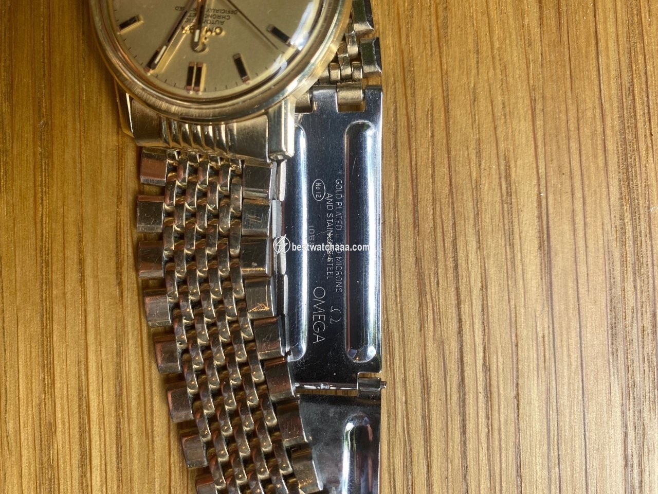 IMG_9081 Omega Constellation Mens watch Unisex Automatic Gold Steel 1068 Replica 4