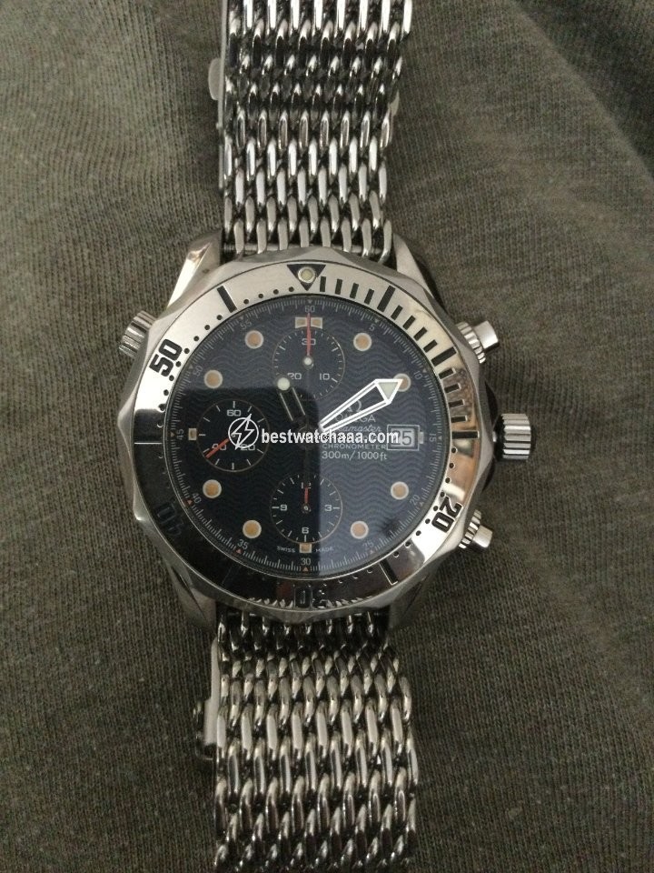 IMG_9081 Omega Seamaster Mens watch Unisex Automatic Titanium 1780504 Replica 4