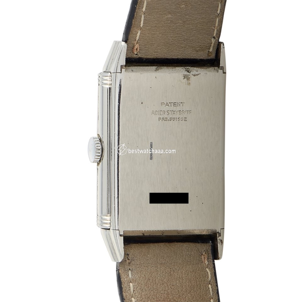 IMG_9081 Jaeger-LeCoultre Reverso Mens watch Unisex Manual winding Steel 1940 Replica 4