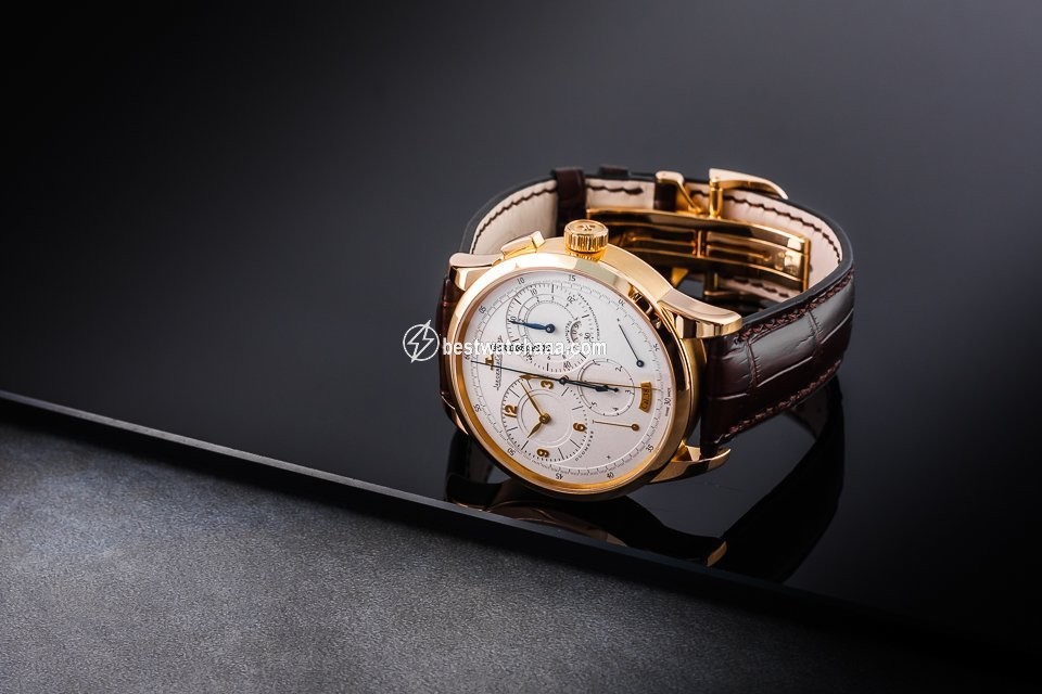 IMG_9081 Jaeger-LeCoultre Duometre Mens watch Unisex Manual winding Rose gold 600.2.28.S Replica 4