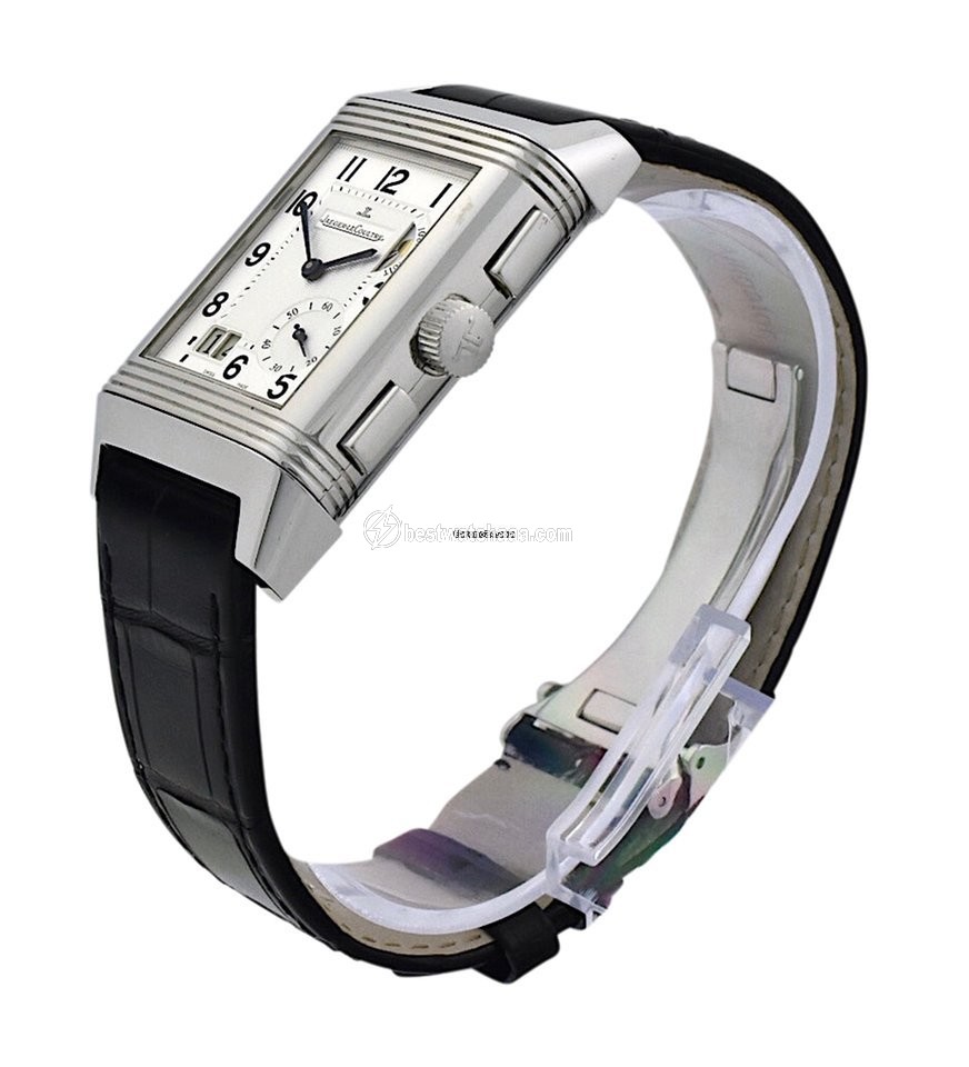 IMG_9081 Jaeger-LeCoultre Reverso Grande Date Mens watch Unisex Manual winding Steel 240.8.18 Replica 4