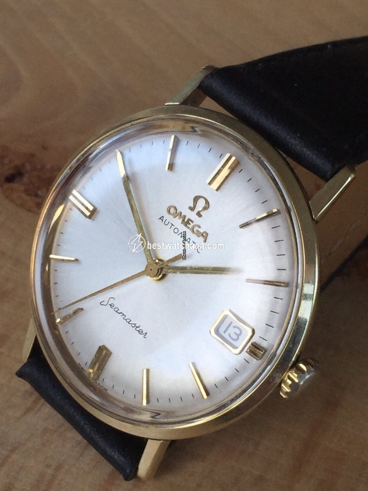 IMG_9081 Omega Seamaster Mens watch Unisex Automatic Gold Steel 14770 Replica 4